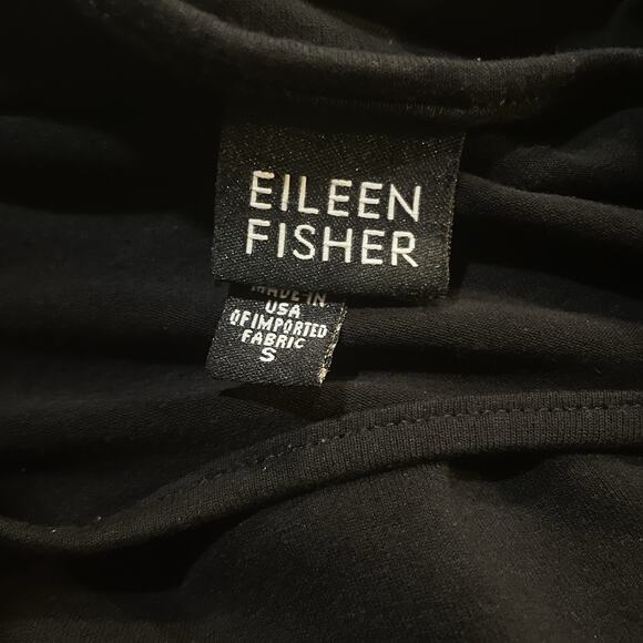 Eileen‎ Fisher Top Rayon Stretch Long Sleeve Pullover USA Made Womens Small - Picture 3 of 8
